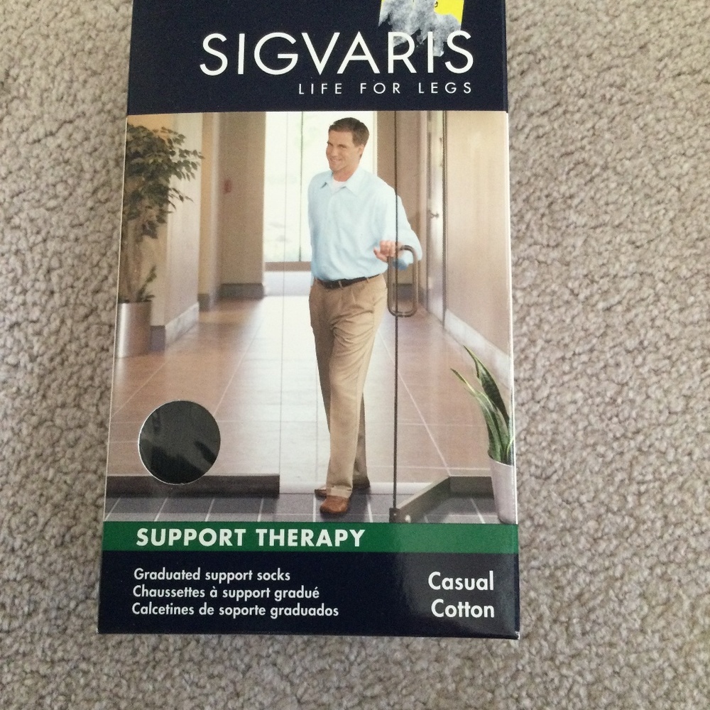 Graduated support socks size B
